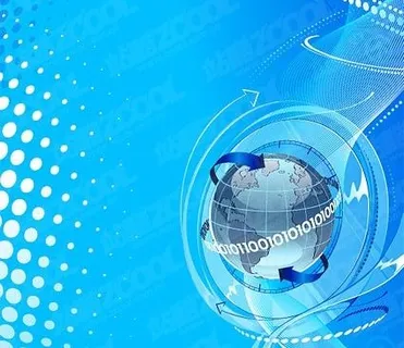 技术地球主题插画矢量素材