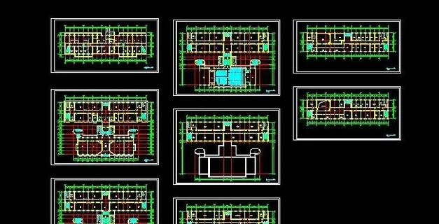 中学教学楼建筑施工图