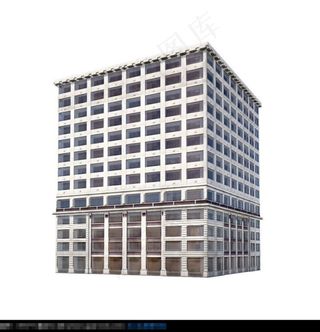 商住多用途立体建筑模型