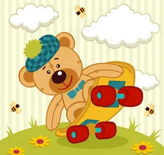 可爱卡通背景图片