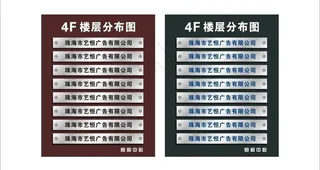 高档指示牌图片