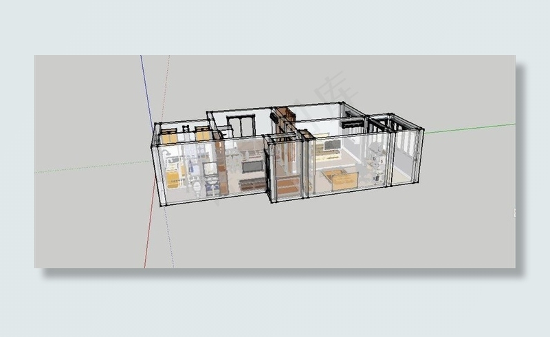 二居室内装修效果图