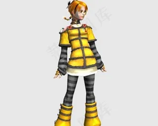 KOF-3D版角色模型 贴图 骨骼