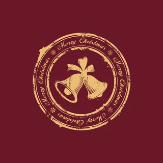 精美圣诞铃铛背景03——矢量素材