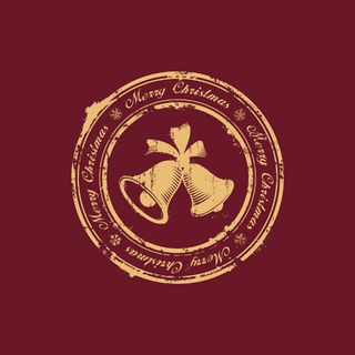 精美圣诞铃铛背景03——矢量素材