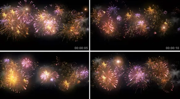 烟花视频素材