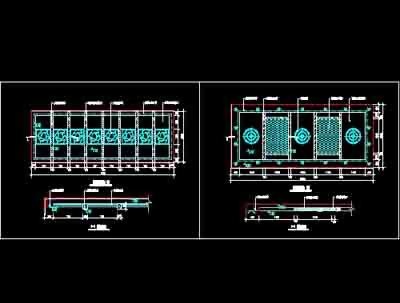 顶棚装饰设计cad详细图纸下载25