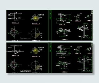 花架施工大样图