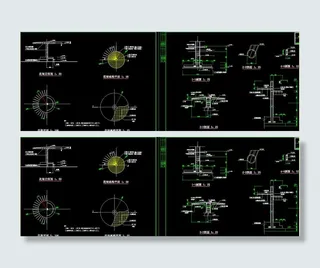 花架施工大样图
