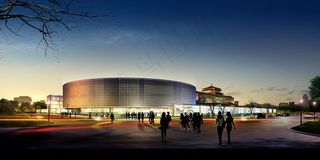 环球广场贸易中心PSD分层素