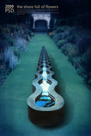 PSD创意海报素材下载