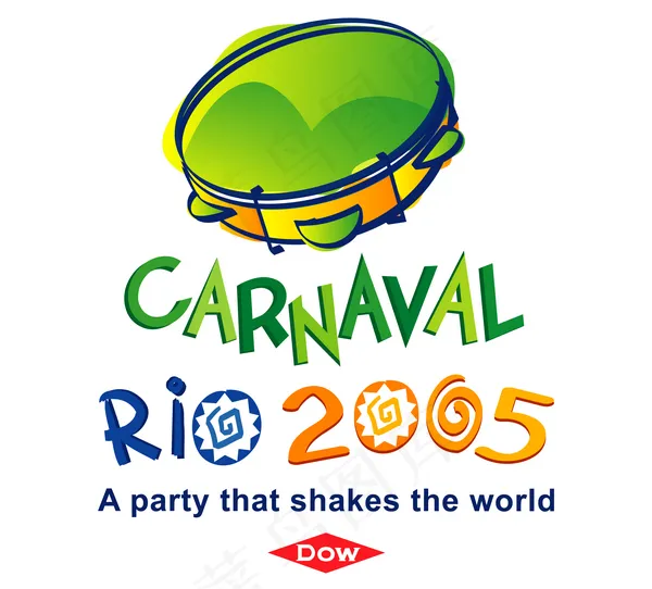Carnaval_Rio logo...ai矢量模版下载