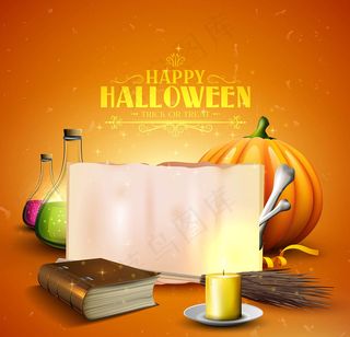 万圣节创意广告