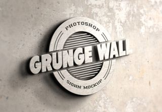 logo设计超逼真酷炫样机素材