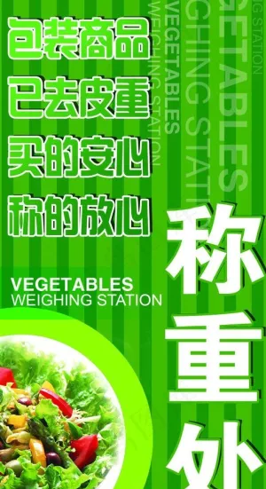 称重处海报图片