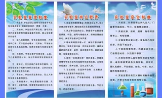 实验室制度图片