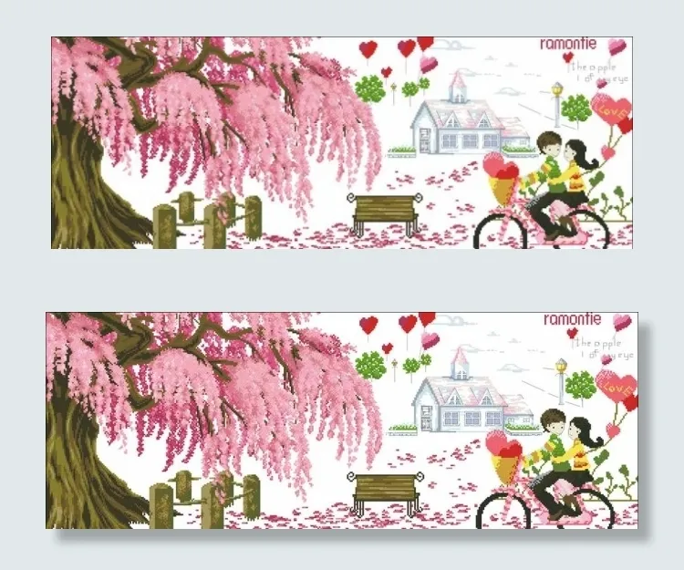 十字绣诗情画意