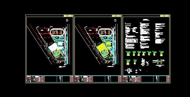 地源热泵热源系统总图及井位布置图