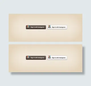 在Instagram按钮标志