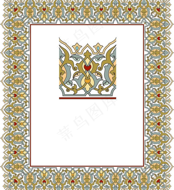 古典花纹花边框 相框图片