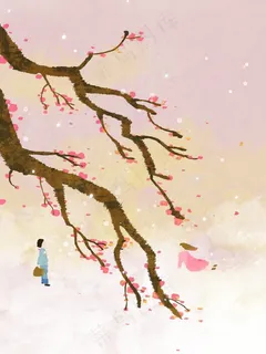 春天 装饰画图片