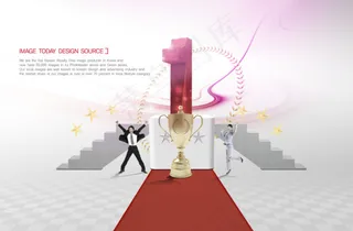 商务人士平面设计参考图