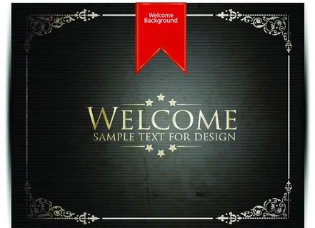 欢迎字体设计图片