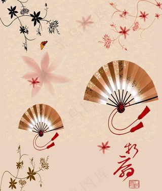 漂亮的折扇（移门）