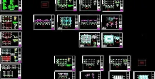 老年球场钢架结构棚设计图