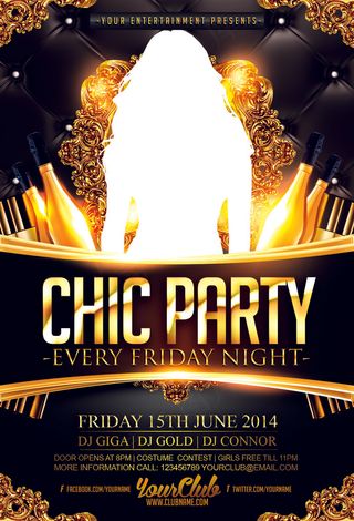 别致的创意海报素材下载