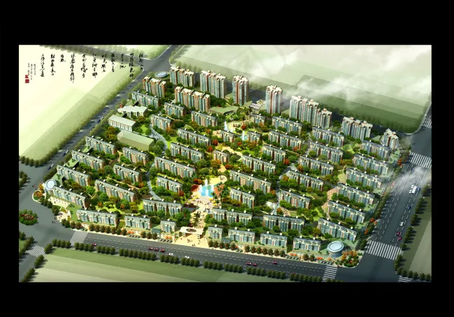 住宅小区规划图