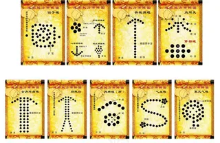 拨罐经络图图片