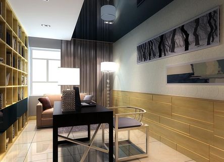 家装简约书房设计效果