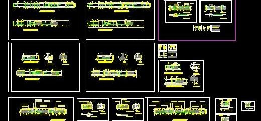 大渡河路围墙改造施工图