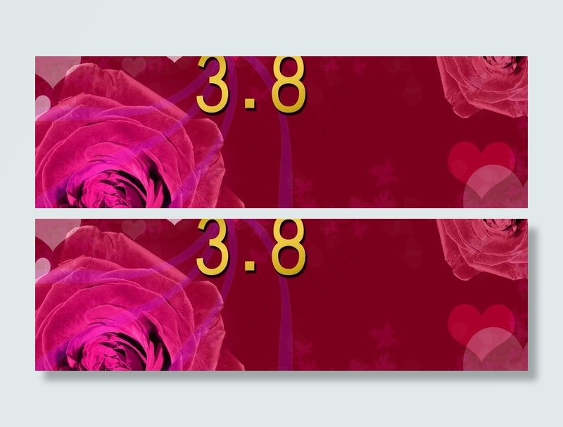 38妇女节海报背景图片(6472X2362(DPI:72))psd模版下载