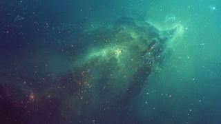 色彩斑斓的星空高清桌面壁纸