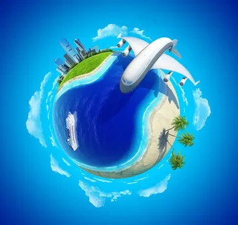 环保低碳绿色地球素材图片