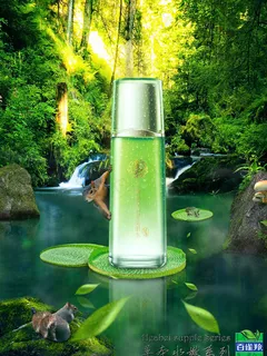 化妆品海报设计图片