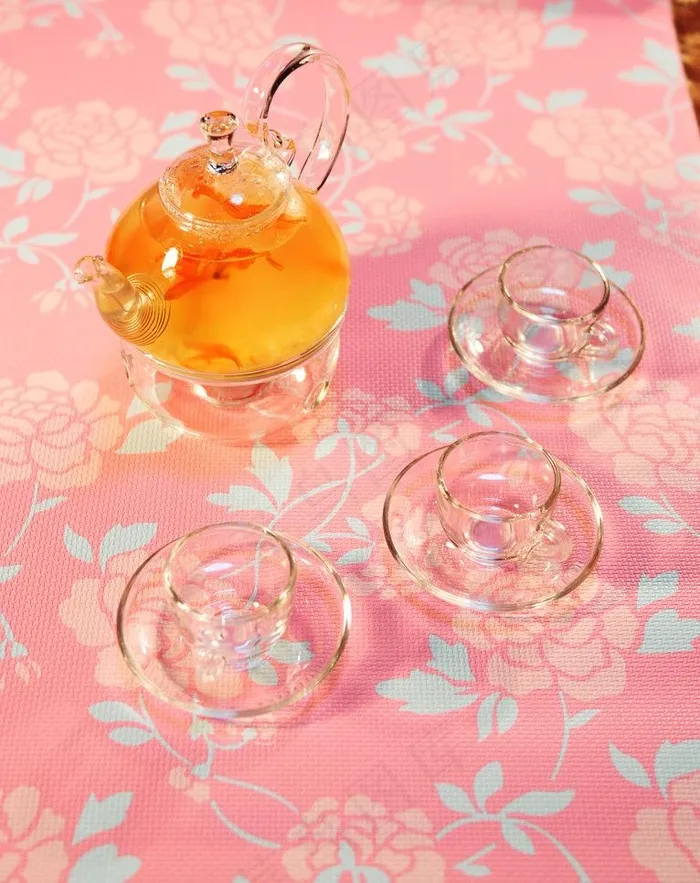 西餐厅花茶图片