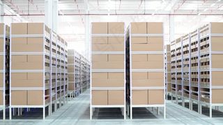 科技智能物流运输分拣智能调度储物货...