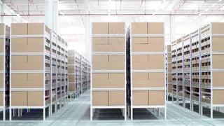 科技智能物流运输分拣智能调度储物货...