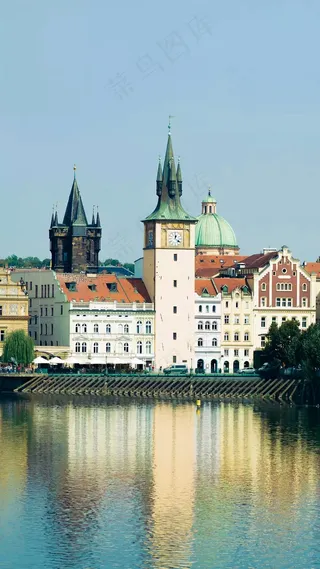 外国钟楼高清摄影图片