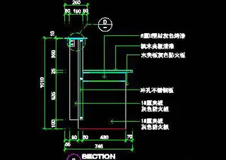 办公室接待台、办公类实例cad详图...