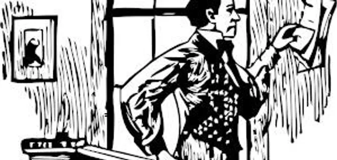 老师站在桌子的剪辑艺术