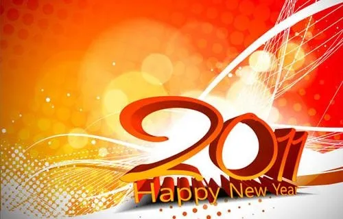 2011字体设计矢量素材