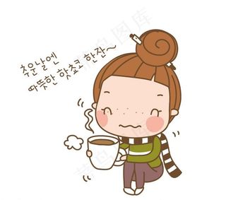 卡通儿童 儿童插画图片