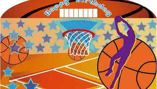 篮球背景板图片