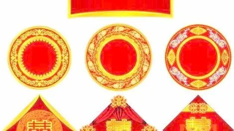 精品!婚庆双喜矢量素材cdr 下载cdr矢量模版下载