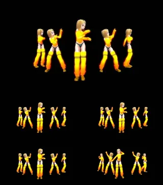 青春劲舞3D女孩舞蹈秀LED视频