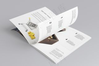 宣传画册样机
